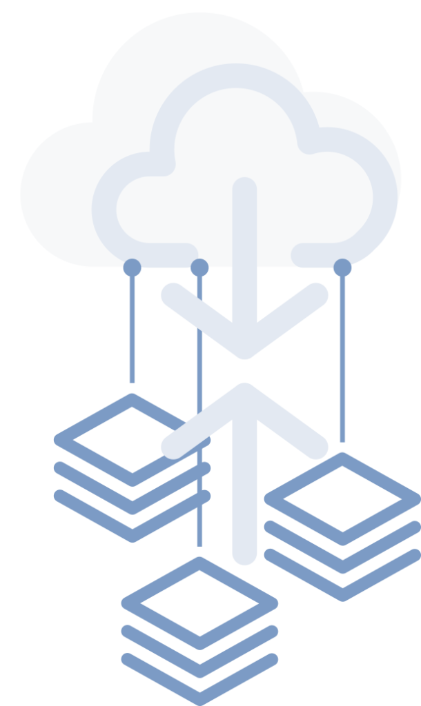 server aziendale e infrastruttura it illustrazione